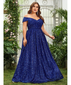 Plus Size Strapless Beaded Floor Long Evening Dress 6XL7XL Elegant Luxury Banquet Sequins Shiny Big Size Evening Prom Dress