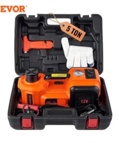 VEVOR 5 Ton Electric Car Jack 11023 LBS Hydraulic Jack Lift Portable Car Jack for SUV MPV Sedan Truck Change Tires Garage Repair
