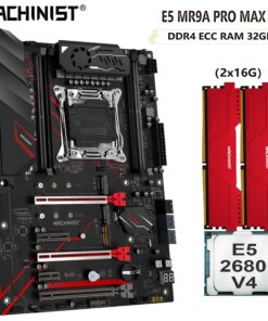 MACHINIST X99 Motherboard Set Kit Xeon E5 2680 V4 CPU 32G(2*16G) DDR4 ECC RAM Memory Support SSD M.2 ATX MR9A PRO MAX