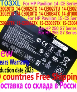 11.55V 41.9WH New HT03XL Laptop Battery For HP Pavilion 14-CE0025TU 14-CE0034TX 15-CS0037T 250 255 G7 HSTNN-LB8L/LB8M/DB8R