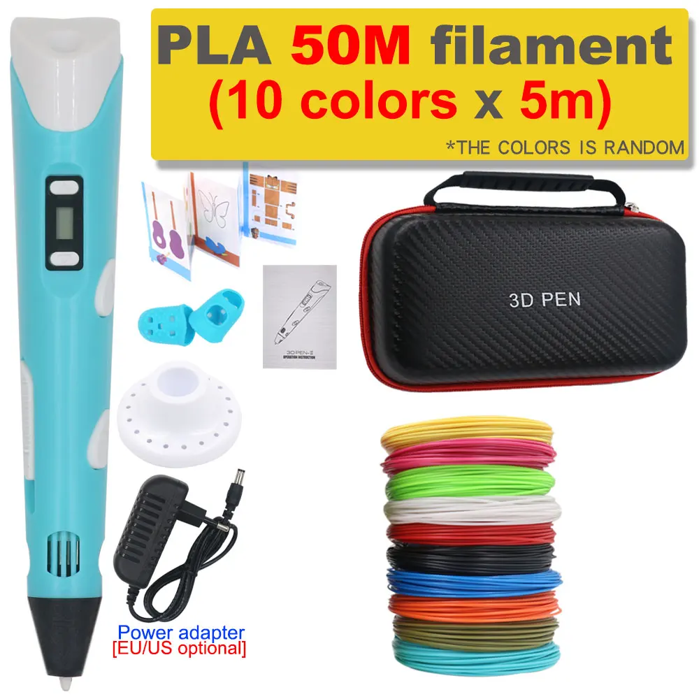 Blue with 50M PLA