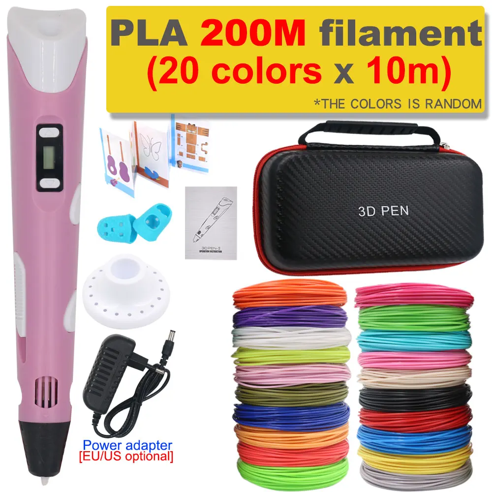 Pink with 200M PLA