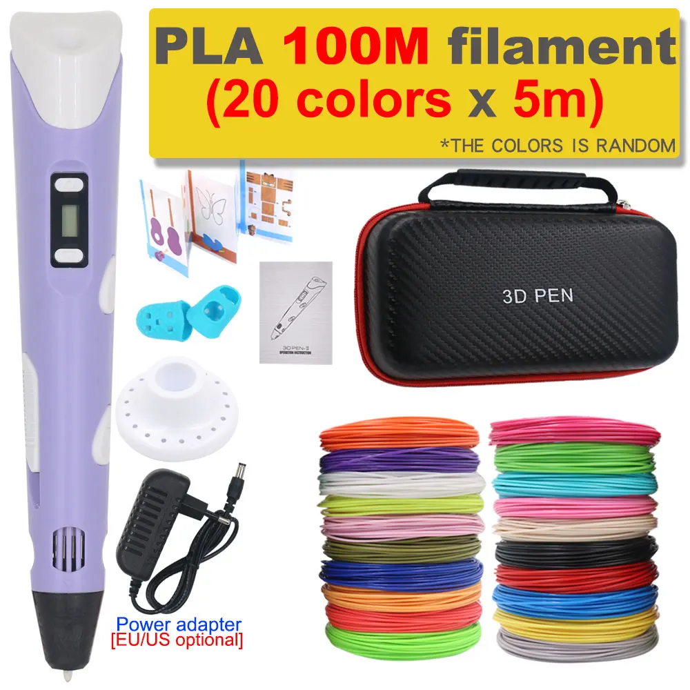 Purple with 100M PLA