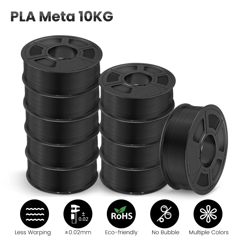 PLAMT Black 10Roll