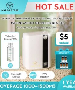 Namste 1500m³ Aroma Diffuser For Home Air Fresheners Sprayer Aromatherapy Scent Device Smart Essential Oils Machine Oil Diffuser