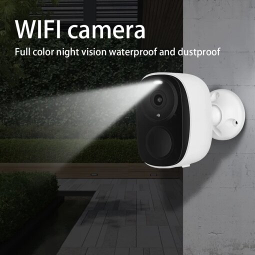 1080P Full HD Night Vision Mobile Phone Wireless WiFi Remote Waterproof Home Camera Outdoor Courtyard Network Monitoring Camera