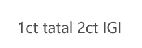1ct total 2ct IGI