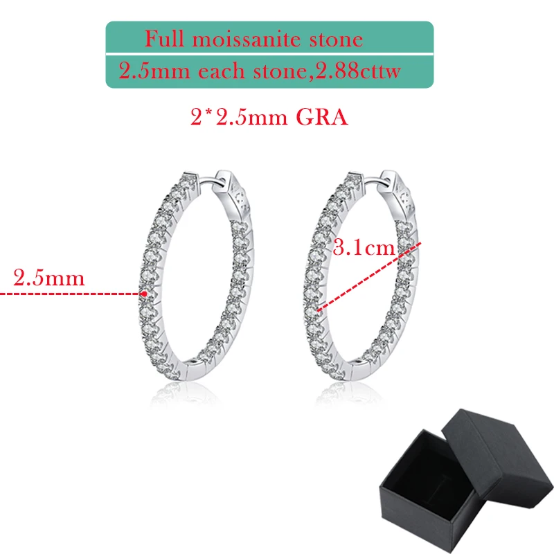 2.88CTTW silver