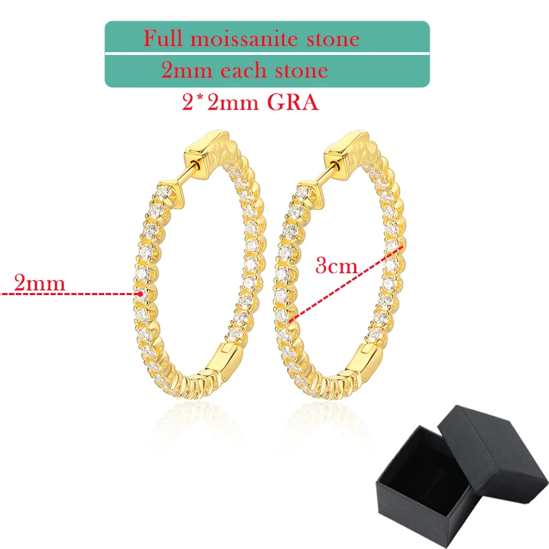 1.74CTW gold color