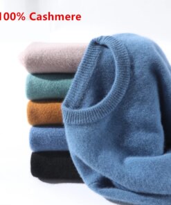 100% Cashmere Sweater Men Pullover 2023 Autumn Winter Soft Warm Jersey Hombre Jumper Pull Homme Knitted Sweaters