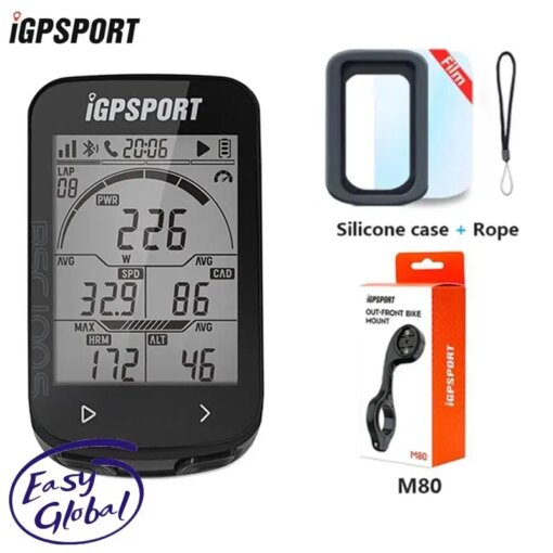 iGPSPORT BSC100S GPS Odometer Cycling Bike Computer Sensors Cycl Speedomet Riding Cycling Speedometer 2.6‘’ large screen