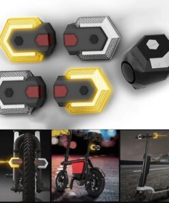 Bike Light LED Bicycle Wireless Remote Control Turn Signal Horn Taillight Warning Lamp Waterproof Outdoor Cycling Accessories