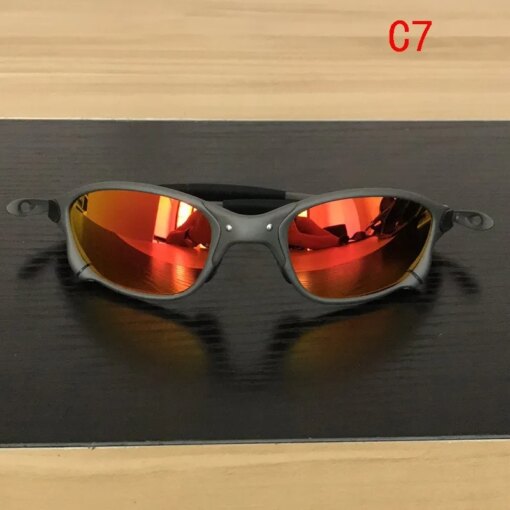 MTB Man Polarized Sunglasses Cycling Glasses UV400 Fishing Sunglasses Metal Bicycle Goggles Cycling Eyewear Riding Glasses D4-1