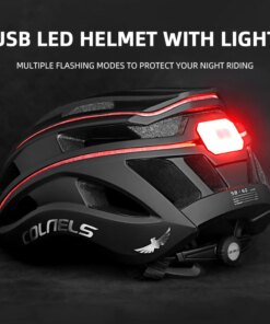 Bicycle Helmet MTB Ride LED Lights Racing Road Bike Helmet Men and Women Outdoor Sports Pro Cycling Casco Bicicleta Safety Cap