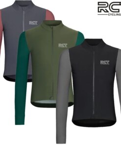아소스자전거의류 RCT 2024 Thin Long Sleeve Jersey Summer MTB Race Bike Cycling Jersey Bicycle Cycling Clothes Splice Color Italy Fabric