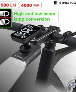 1500LM Bicycle Headlight high beam LED inverted anti glare lamp USB Charging bike light fron Garmin bracket cycle flashlight lig