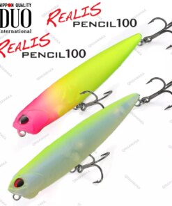 Made In Japan DUO REALIS PENCIL100 100mm 14.3g Distance TROUT BASS Lure Fishing Minnow Saltwater Tungsten Twitch Jerk Retrieve