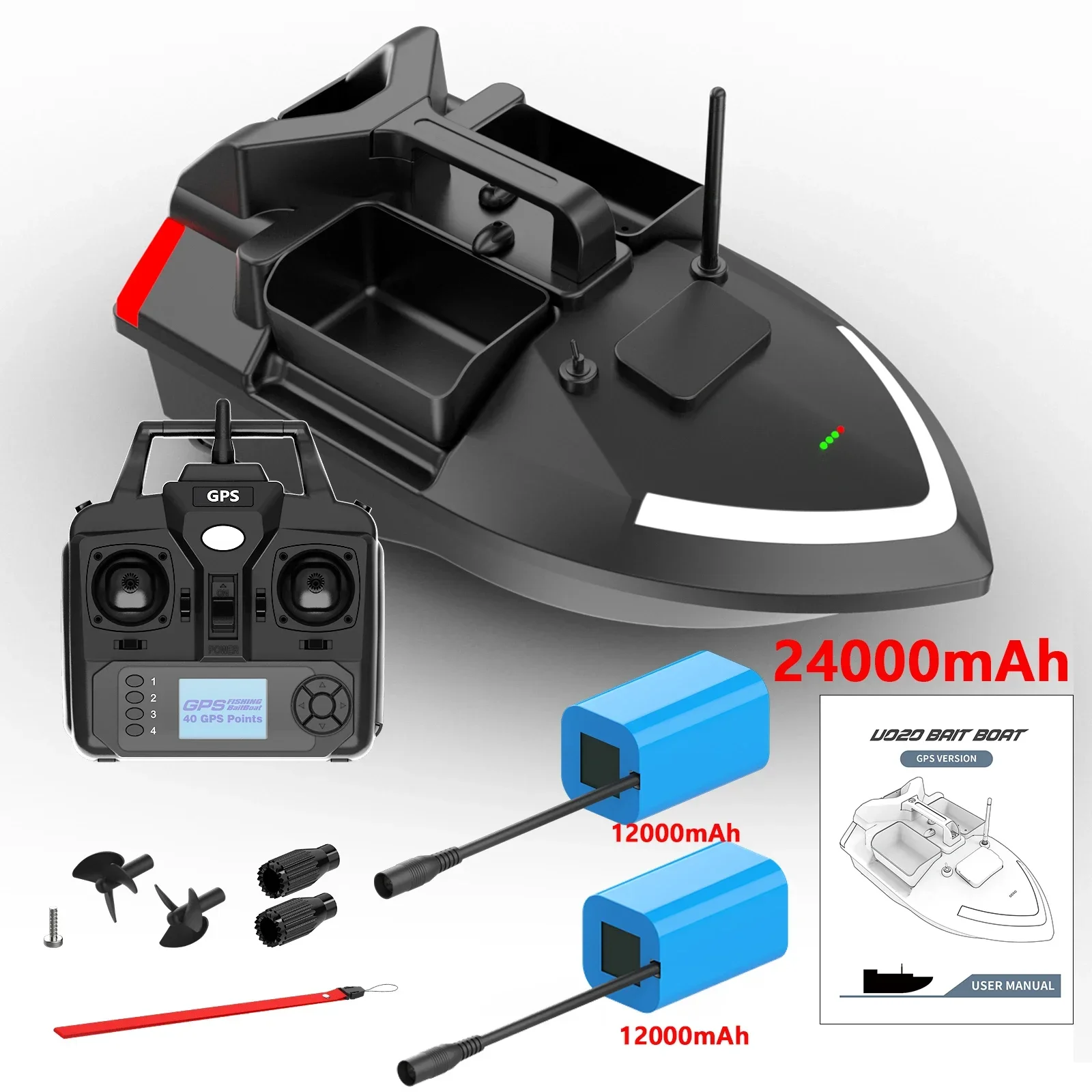 GPS 24000mAh