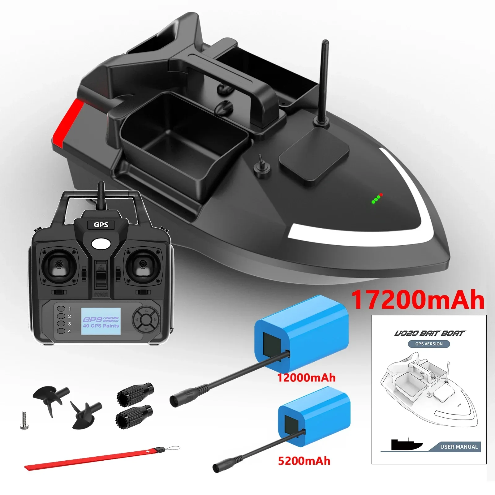 GPS 17200mAh