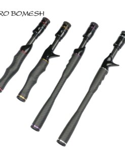 Pro Bomesh Spinning Casting Full Length Carbon Fiber Grip Handle Kit Trout Rod DIY Fishing Rod Building Component Accessory
