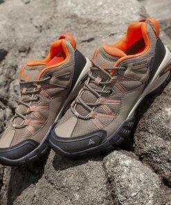 HUMTTO New Arrival Mens Hiking Shoes Breathable Lace Up Trekking Boots Male Cushioning Ourdoor Climbing Tourism Sneakers for Men