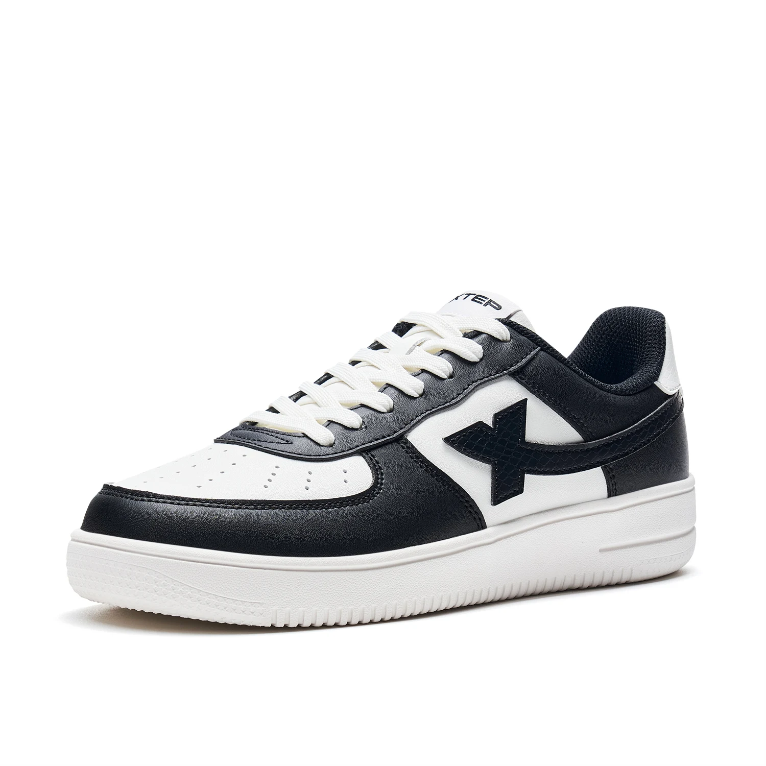 white black