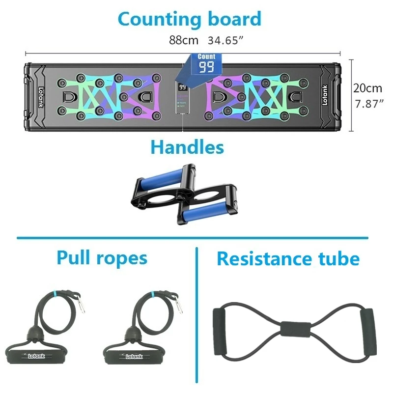 Counting 8 pull rope