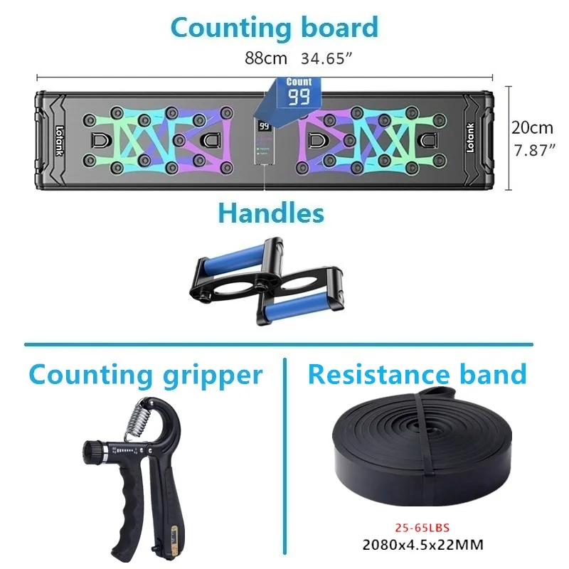 Counting gripperband