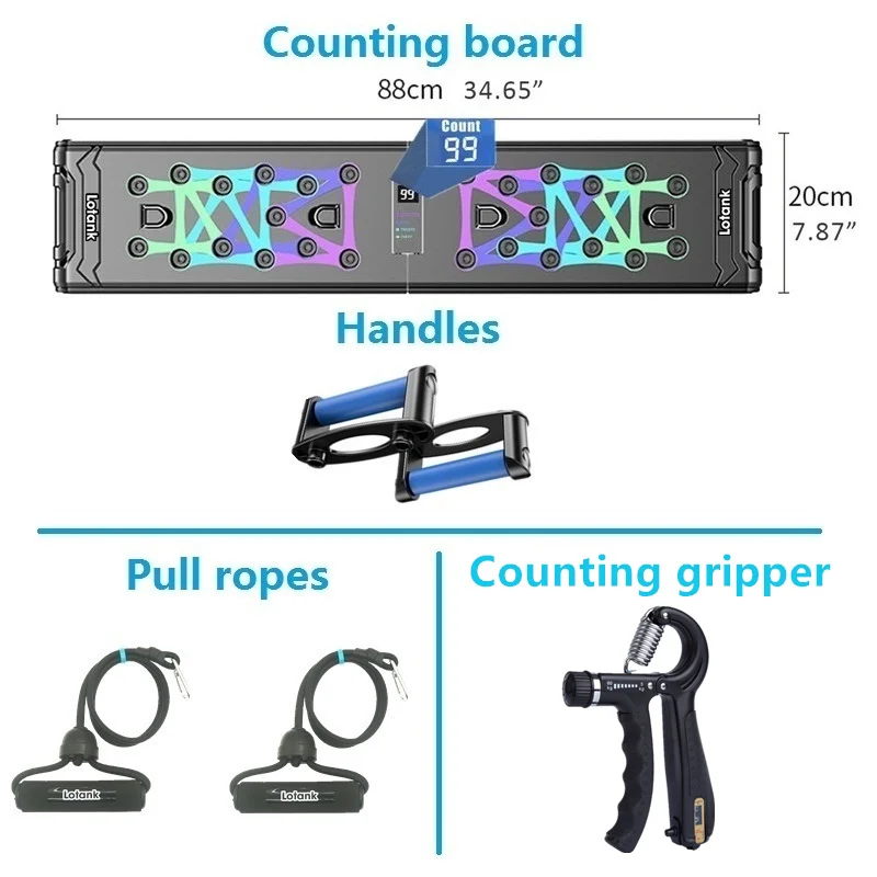 Counting gripperrope