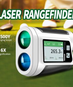 Nohawk Multifunctional Golf Laser Rangefinder Telescope with Flag-Lock Slope Distance Meter for Hunting Construction Monocular