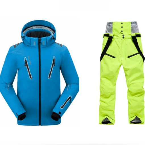 New Pelliot Male Ski Suits Jacket+Pants Men's Water-proof Breathable TThermal Cottom-padded Snowboard Suit Men Ski Jacket