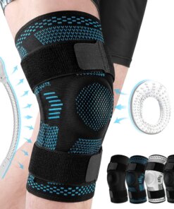 Sports Knee Pads for Knee Pain Meniscus Tear Injury Recovery with Side Stabilizers Patella Gel Knee Support Compression Sleeve