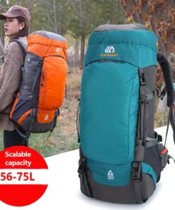 90L 80L 65L Camping Backpack Large Capacity Outdoor Climbing Bag Waterproof Mountaineering Hiking Trekking Sport Bags XA289A