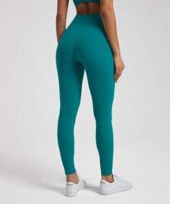 Push Up Butt V-Waist Yoga Pants 25'' Fitness Sport Leggings Women Buttery Soft Tummy Control Gym Legging Workout Tights