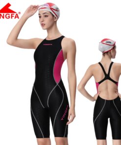 Yingfa 953 New Professional Women Swimsuit One Piece Sharkskin Swimwear Racing Competition Tights Girl Bathing Suit Plus Size