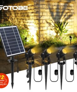 1 TO 4 RGB Outdoor Solar Landscape Light LED IP65 Waterproof Solar Lamp Automatic On/Off Solar Wall Light Garden Patio Lawn Lamp