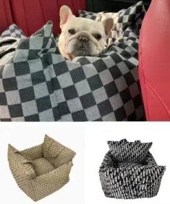 Dog car kennel autumn and winter removable and washable pet kennel Teddy Schnauzer Pormicchi pet brand dog kennel
