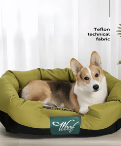 Taffeta Soft Double-Side Pet Cat Dog Bed Cushion House Sofa Kennel Soft Dog Cat Warm Bed Pet Blanket Accessories Medium Kennel