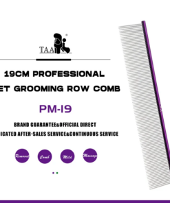 TAA Pet Comb Dog Grooming Combs Cats Remove Long & Short Thick Dense Floating Hair Open Knots Dense Tooth Row Comb Pet Supplies