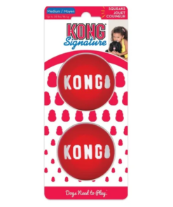 KONG Signature Balls Dog Toy, 2-pack