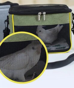 Portable Pet Bird Cage Parrot Carrier Hamster Lizard Bag Sugar Glider Backpack Rabbit Squirrel for Small Animals Pet Accessories