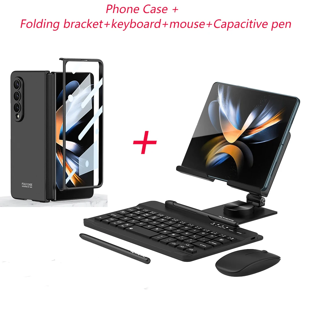 Black with case