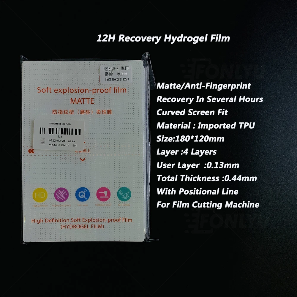 50pcs 12h Matte