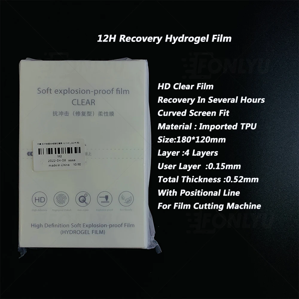 50pcs 12h Clear