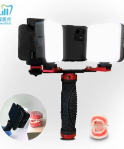 Dentist Treatment Light Brightness Adjustable Oral Filling Flash Light, Mobile Phone Dental Photography Lamp Dentistry Equipment