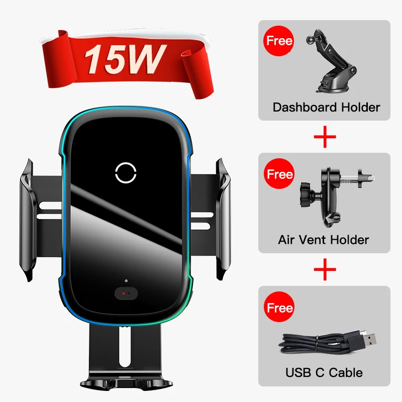 15W Black 2 IN 1