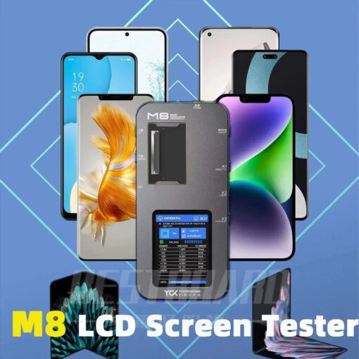 YCX M8 Smart LCD Screen Test Box iPhone Machine LCD Screen Tester For iPhone Samsung Huawei Oppo Vivo Xiaomi Phone Parts Test