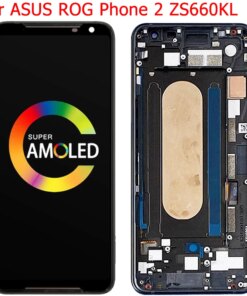 6.59" For ASUS ROG Phone II Phone 2 ZS660KL LCD Display Touch Screen I001DA I001DB I001D Display Screen Digitizer Parts
