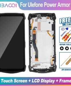AiBaoQi Brand New 6.81 Inch Touch Screen + LCD Display + Frame Assembly Replacement For Ulefone Power Armor 13 Android 11 Phone