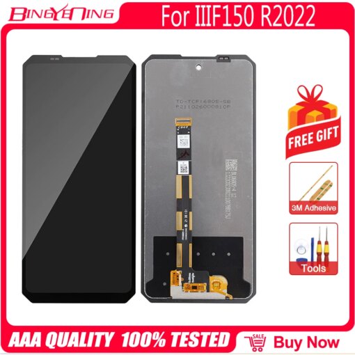 New Original For IIIF150 R2022 LCD Display Touch Screen Digitizer Assembly For F150 R2022 Phone